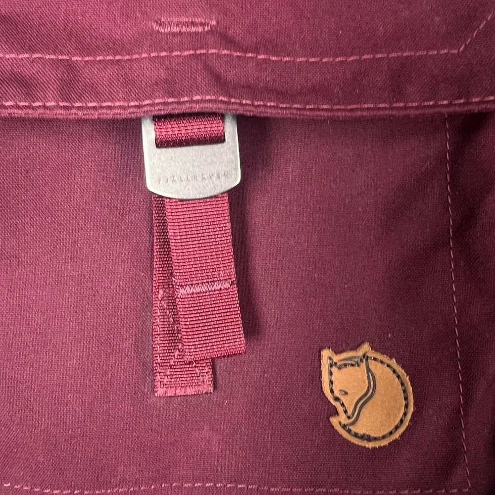 Fjallraven Foldsack No. 3 Shoulder Bag Small Burgundy